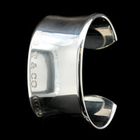 Tiffany & Co. Sterling Silver Estate '1837' Cuff Bracelet