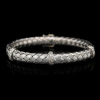 Roberto Coin 18K White Gold Estate Diamond Bracelet