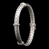 Roberto Coin 18K White Gold Estate Diamond Bracelet