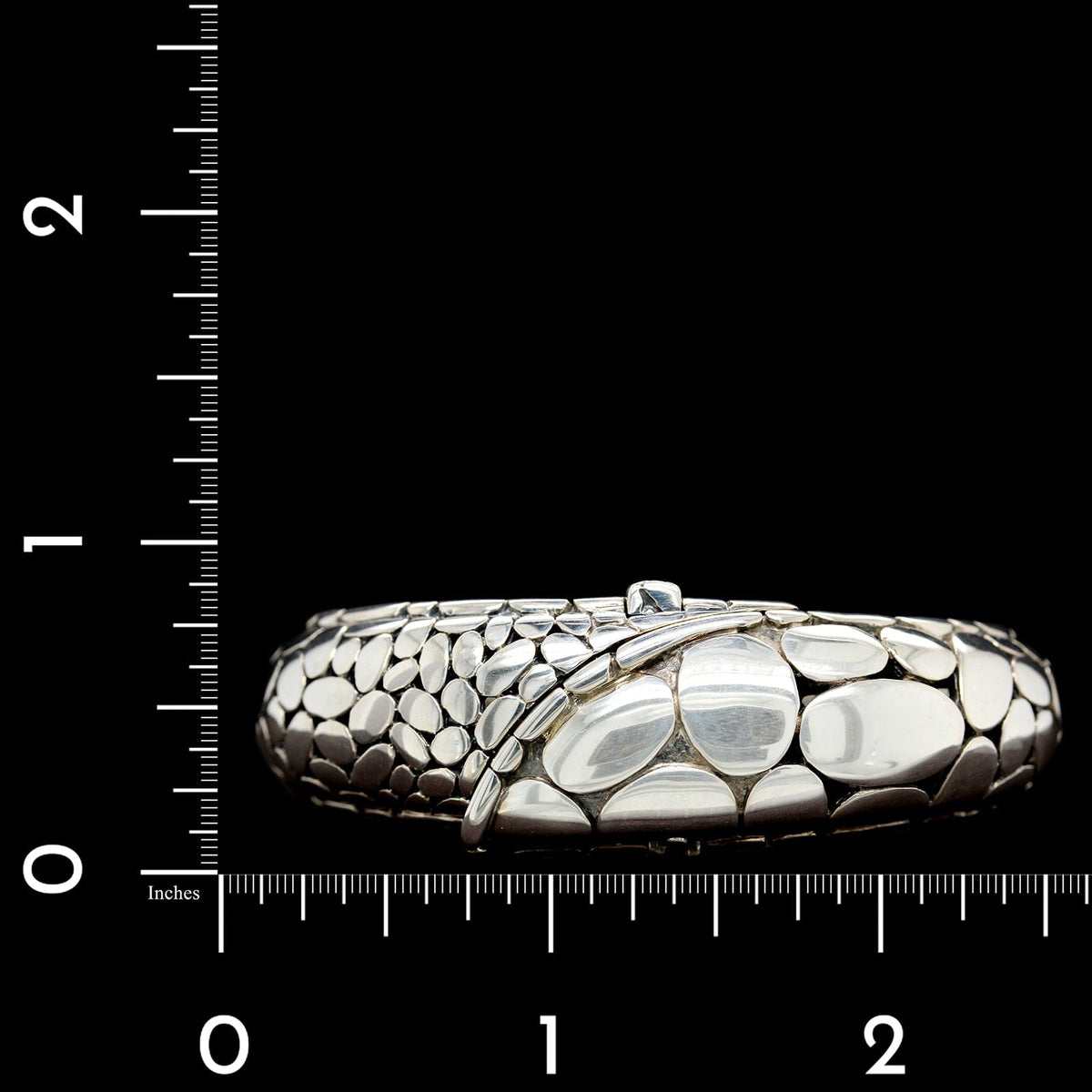 John Hardy Sterling Silver Estate Kali Bangle