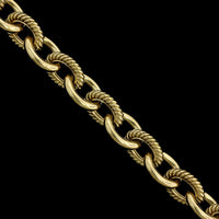 18K Two-tone Gold Estate Bracelet