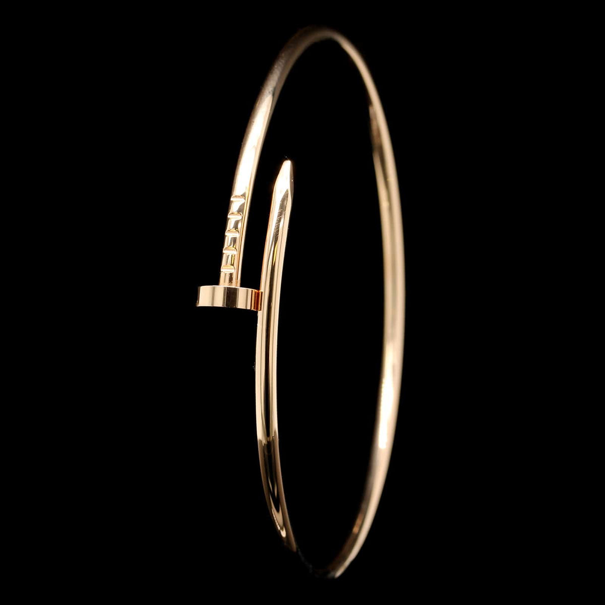 Cartier 18K Rose Gold Estate "Juste un Clou" Bracelet