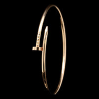 Cartier 18K Rose Gold Estate "Juste un Clou" Bracelet