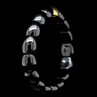 Adamas 18K Yellow Gold Estate Ceramic Stretch Bracelet