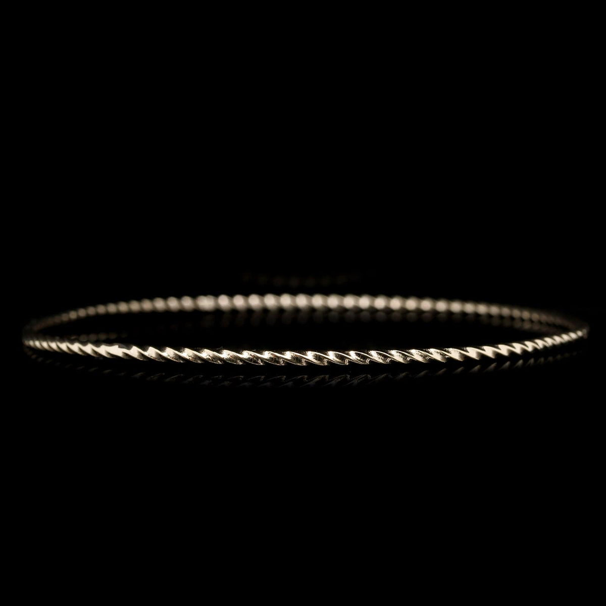14K Yellow Gold Estate Bangle Bracelet