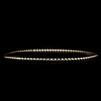 14K Yellow Gold Estate Bangle Bracelet