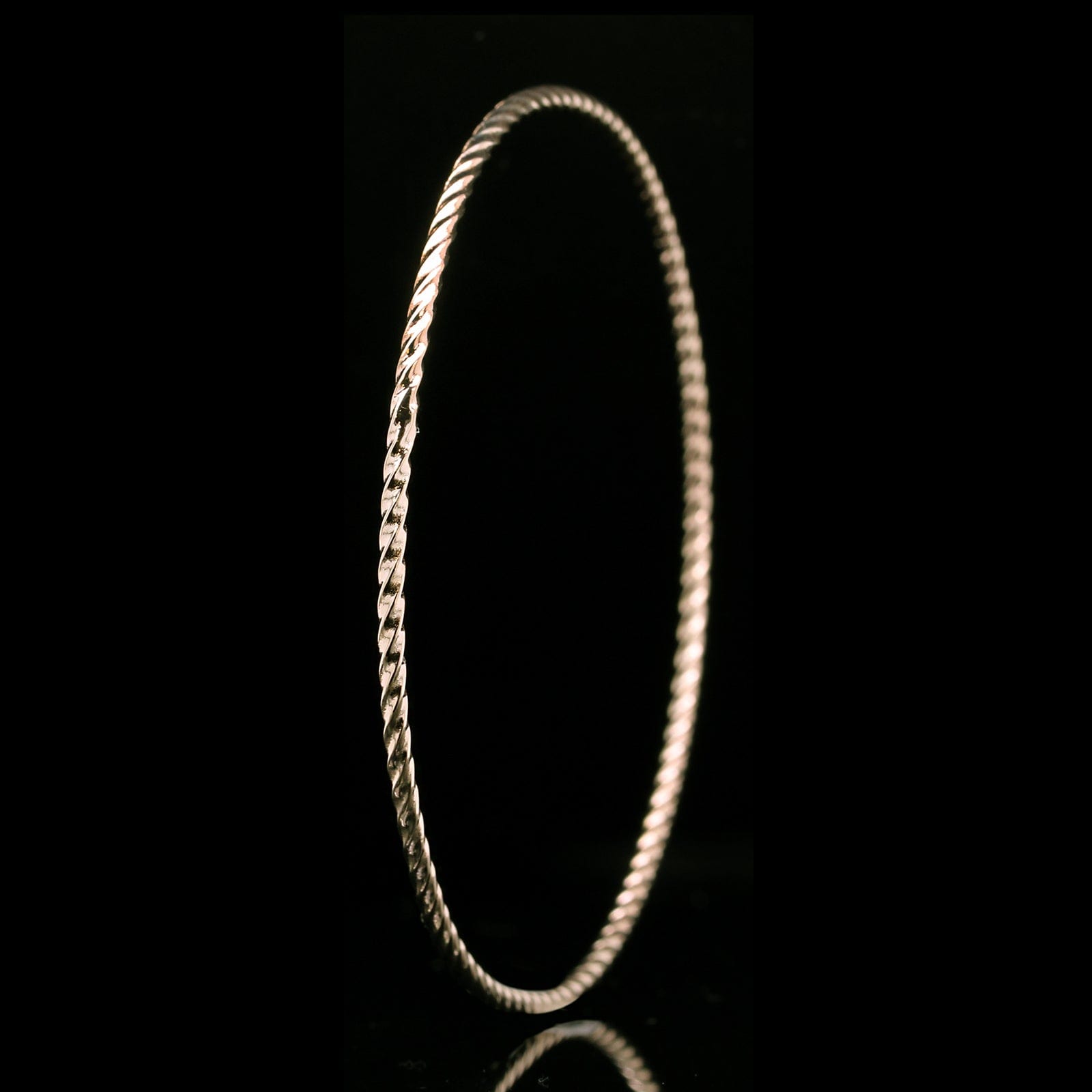 14K Yellow Gold Estate Bangle Bracelet