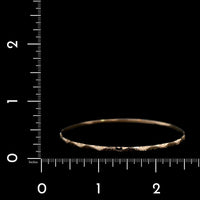 14K Yellow Gold Estate Bangle Bracelet