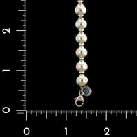 Tiffany &amp; Co. Sterling Silver Estate Hardwear 10.00MM Ball Bracelet