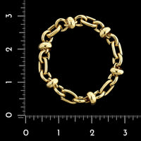 Pomellato 18K Yellow Gold Estate Link Bracelet