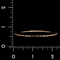 18K Yellow Gold Estate Bangle Bracelet