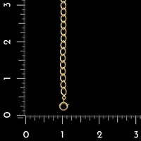 14K Yellow Gold Estate Fancy Link Chain Bracelet
