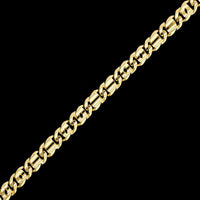 18K Yellow Gold Estate Fancy Link Bracelet