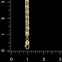 18K Yellow Gold Estate Fancy Link Bracelet