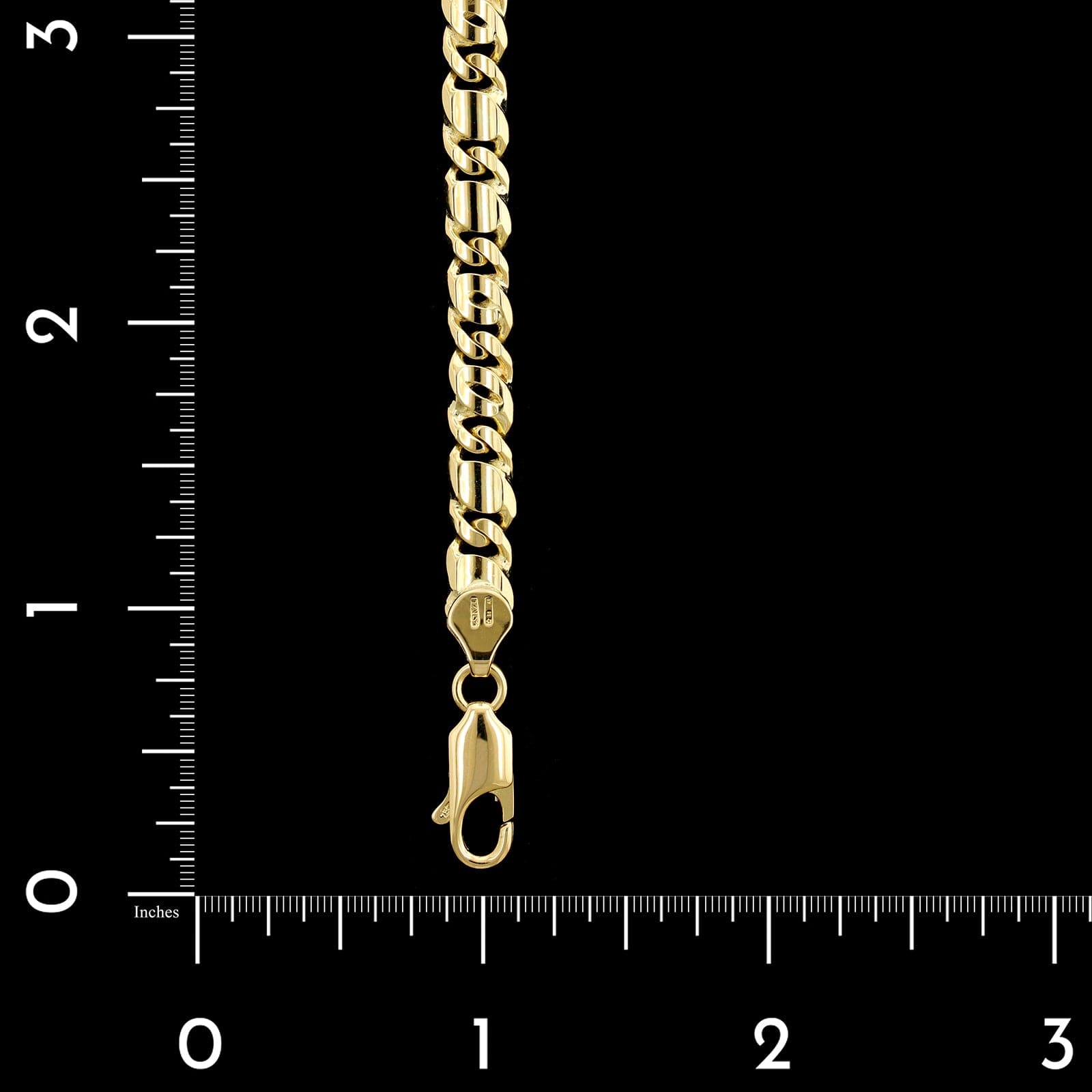 18K Yellow Gold Estate Fancy Link Bracelet