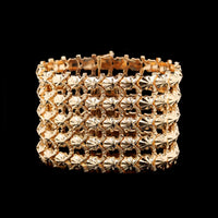 18K Yellow Gold Estate Fancy Link Bracelet