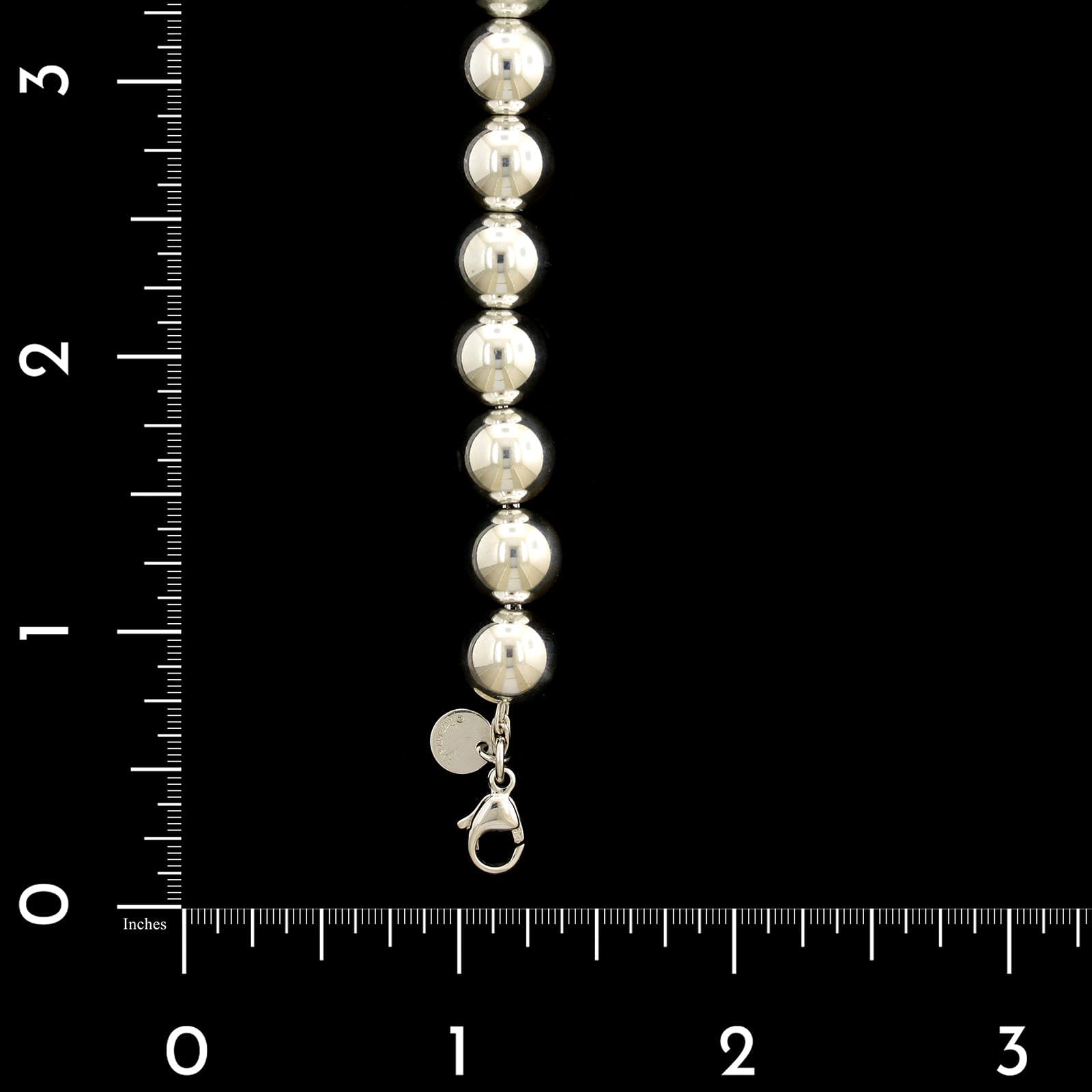 Tiffany & Co. Sterling Silver Estate Hardwear Ball Bracelet