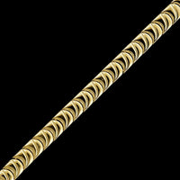 18K Yellow Gold Estate Fancy Link Bracelet