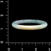 Jadeite Hololith Estate Bangle Bracelet