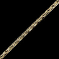 John Hardy 18K Yellow Gold Estate Icon Diamond Bracelet