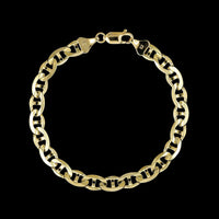 14K Yellow Gold Estate Mariner Link Bracelet