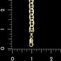 14K Yellow Gold Estate Mariner Link Bracelet