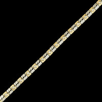 18K Two-tone Gold Estate Diamond Bracelet