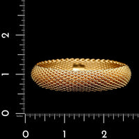 Tiffany & Co. 18K Yellow Gold Estate Somerset Mesh Bracelet