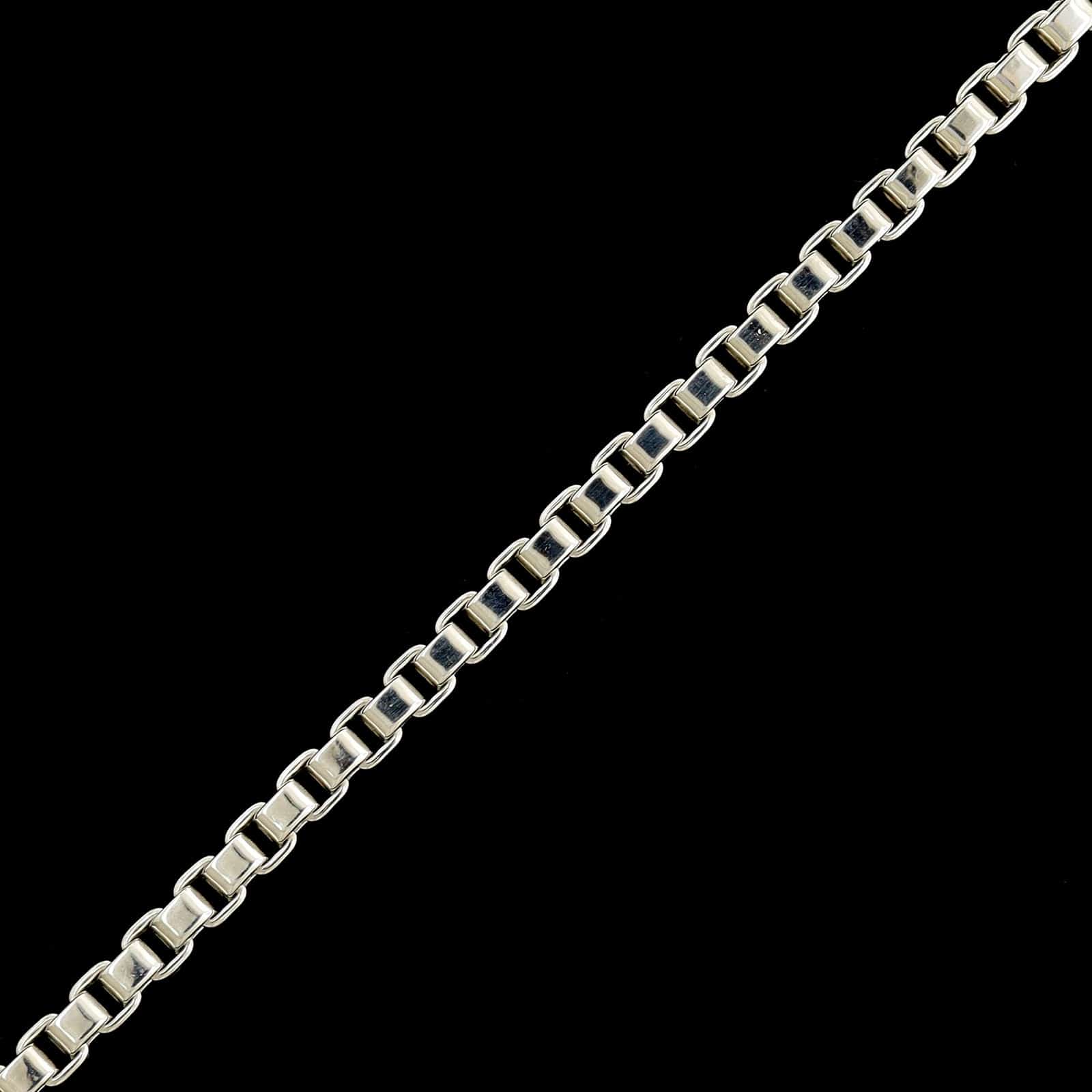 Tiffany & Co. Sterling Silver Estate Venetian Link Bracelet