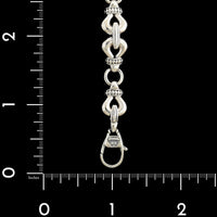Lagos Sterling Silver Estate Derby Link Bracelet