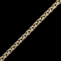 Tiffany &amp; Co. 14K Yellow Gold Estate Woven Link Bracelet