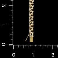 Tiffany &amp; Co. 14K Yellow Gold Estate Woven Link Bracelet