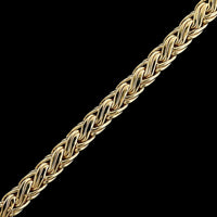 Tiffany & Co. 14K Yellow Gold Estate Woven Link Bracelet