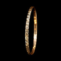 21K Yellow Gold Estate Bangle