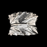Buccellati Sterling Silver Estate Mario Medlar Leaf Bracelet