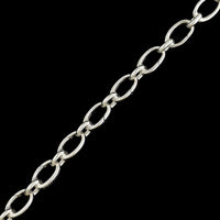 Tiffany & Co. Sterling Silver Estate Oval Clasping Link Charm Bracelet