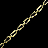 Henry Dunay 18K Yellow Gold Estate Fancy Link Bracelet