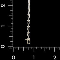 Tiffany & Co. Sterling Silver Estate Hardwear Micro Link Bracelet