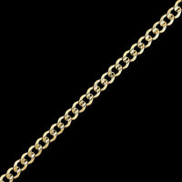 14K Yellow Gold Curb Link Bracelet