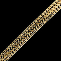 18K Yellow Gold Estate Fancy Link Bracelet