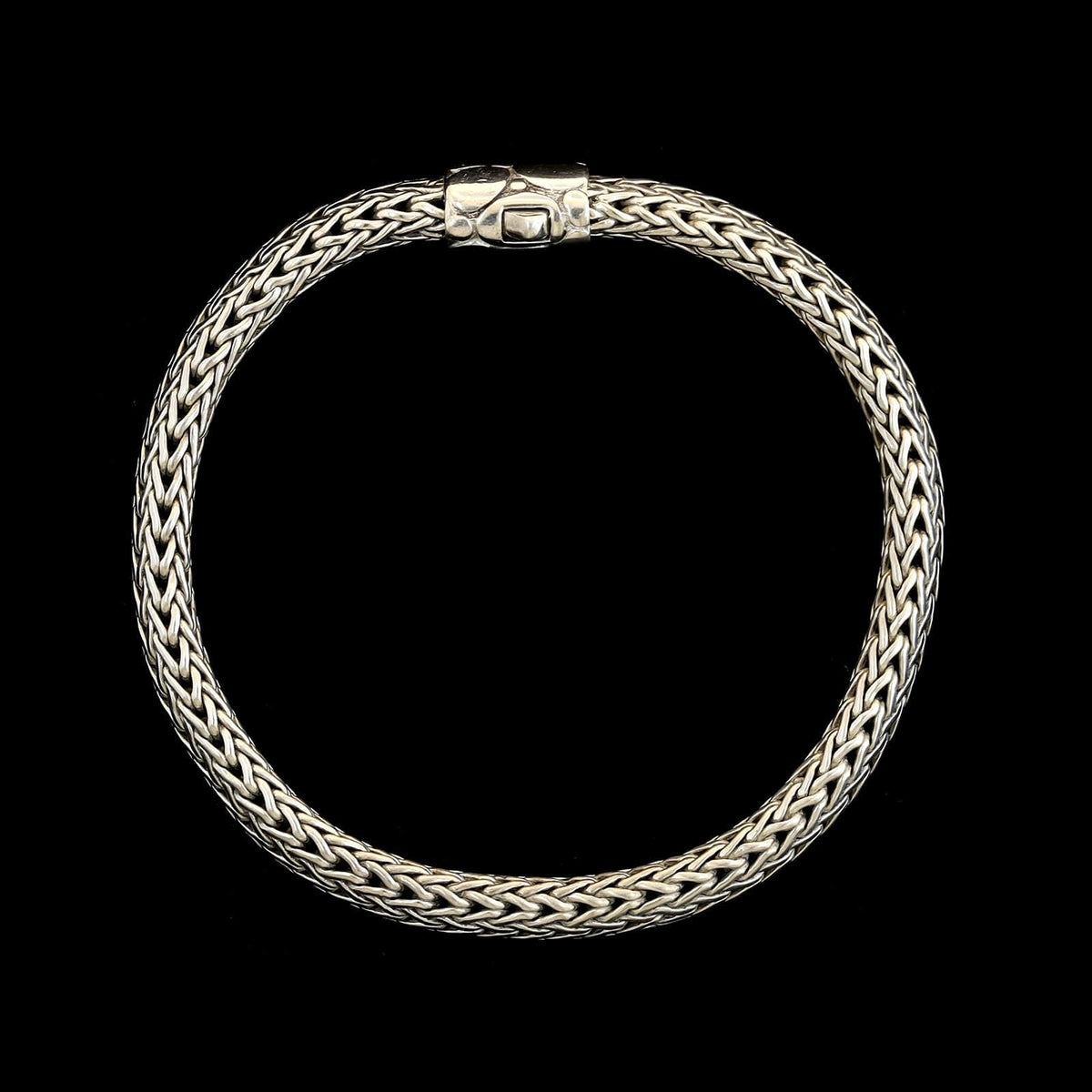 John Hardy Sterling Silver Estate Classic Chain Kali Bracelet