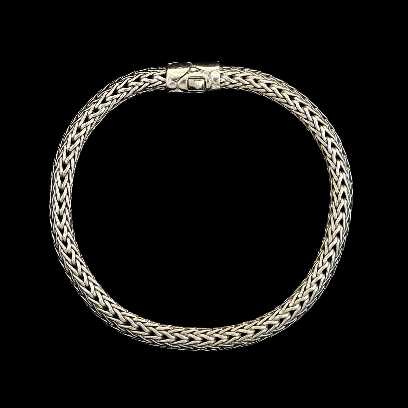 John Hardy Sterling Silver Estate Classic Chain Kali Bracelet