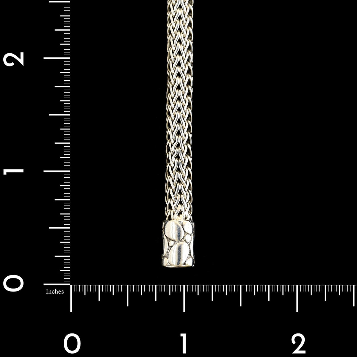 John Hardy Sterling Silver Estate Classic Chain Kali Bracelet