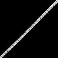 14K White Gold Estate Diamond Tennis Bracelet