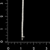 14K White Gold Estate Diamond Tennis Bracelet