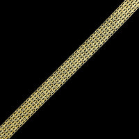 14K Yellow Gold Estate Bismark Link Bracelet