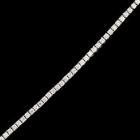 14K White Gold Estate Diamond Tennis Bracelet