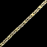 14K Yellow Gold Estate Fancy Link Bracelet