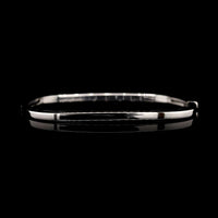 Roberto Coin 18K White Gold Estate Bangle Bracelet