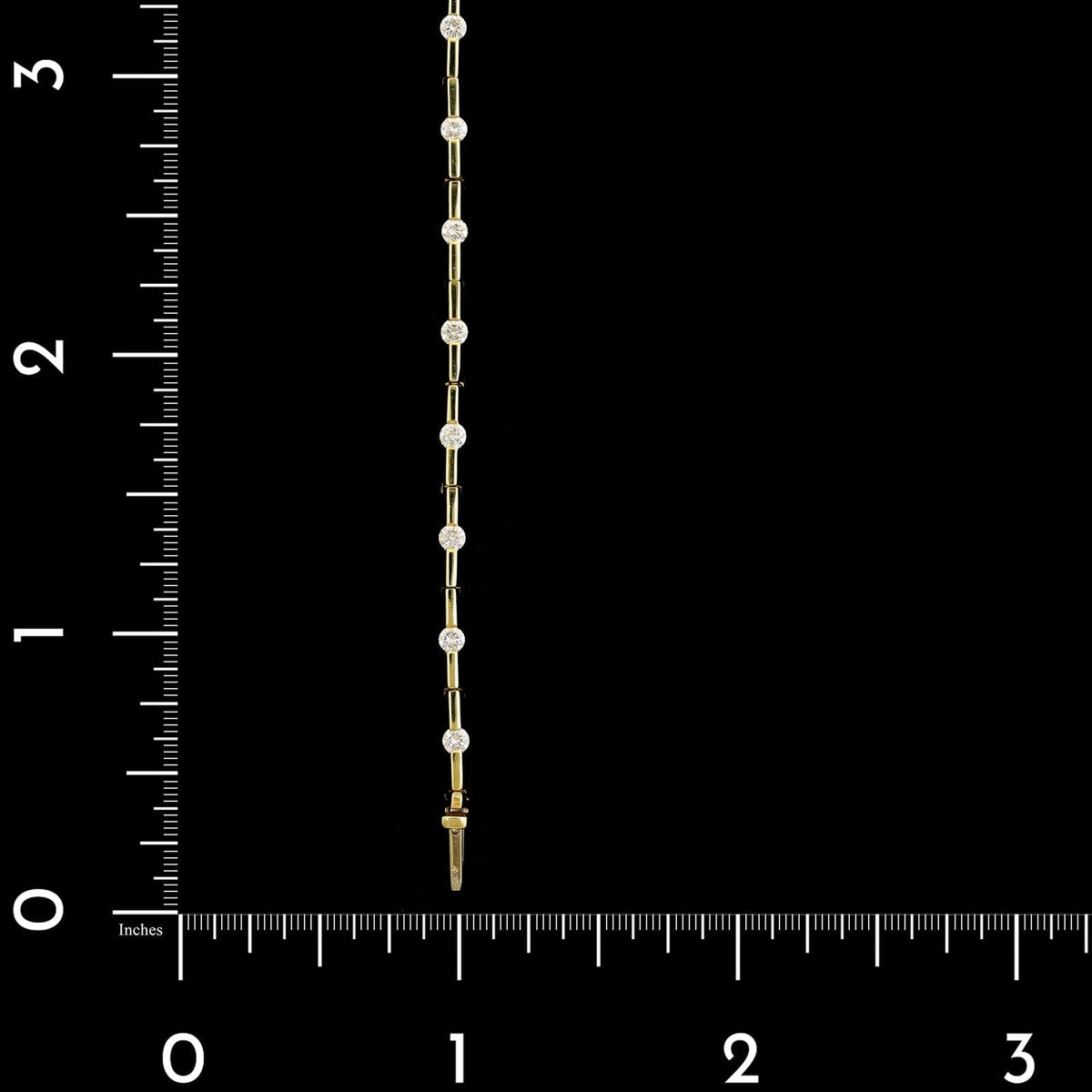 Roberto Coin 18K Yellow Gold Estate Diamond Bracelet
